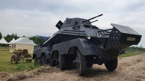 Реплика немецкого тяжелого бронеавтомобиля Sd.Kfz.231 (8-rad), слёт «Моторы Войны-2021»