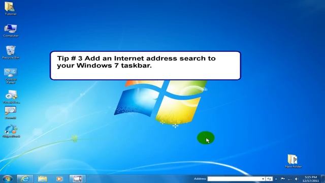 Windows 7 Taskbar Customization Tips & Tricks смотреть онлайн