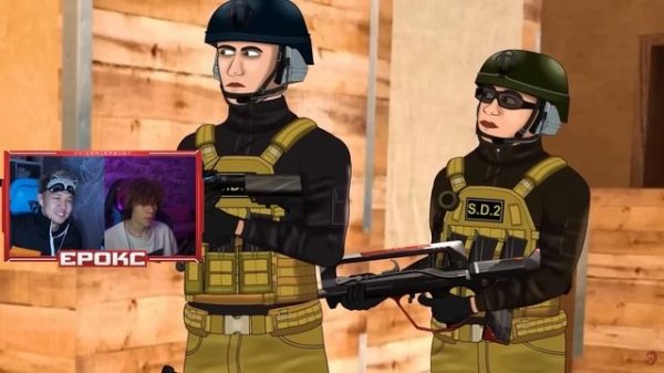 МУЛЬТИК ПО STANDOFF 2  (Анимация) Реакция на мультфильм стандофф 2