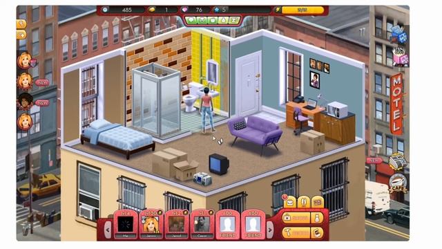 Facebook Games - City Girl Life смотреть онлайн