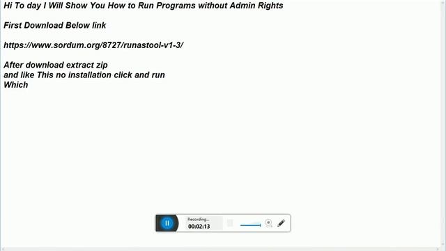 How to Run Programs without Admin Rights !!!!!!!!!!!! смотреть онлайн