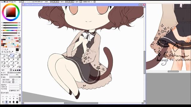 [SPEEDPAINT] Paint Tool Sai - VioletCascade смотреть онлайн