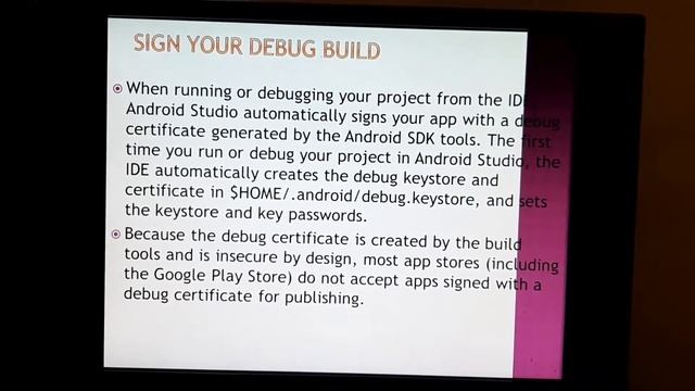 Signing and packaging of mobile application смотреть онлайн