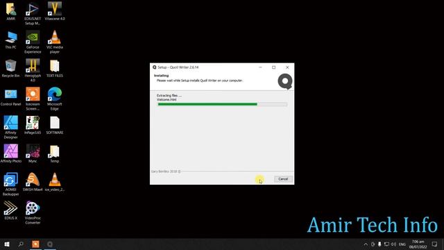 how to download & install Quoll Writer | Amir Tech Info смотреть онлайн