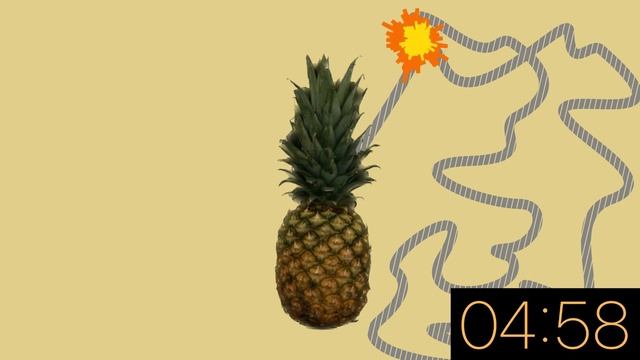 10 Minute Timer - Pineapple Explosion With Music 🍍🍍