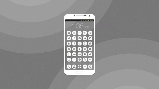 Pasty Simple White Icon Pack смотреть онлайн