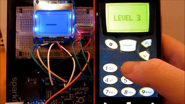 Old school ft. New school: Snake with a Netduino and Windows Phone смотреть онлайн