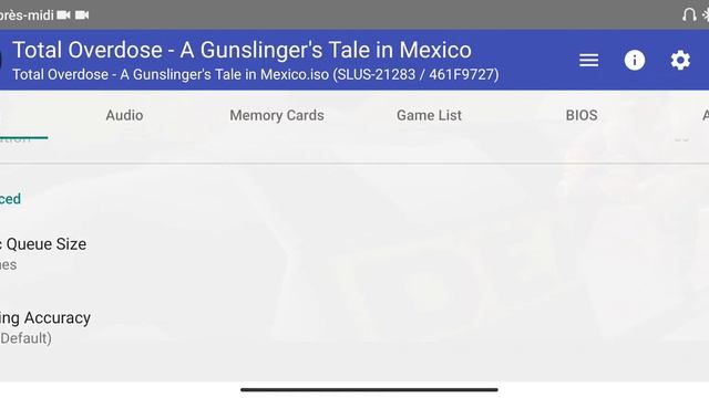 Aethersx2 PS2 emulator test Total overdose android смотреть онлайн