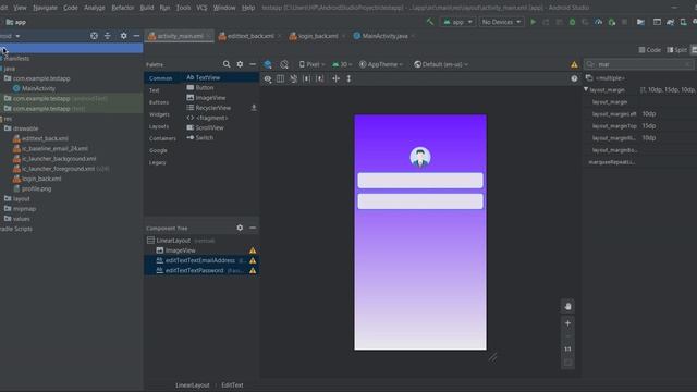 || How to make a Login Page in Android studio || смотреть онлайн