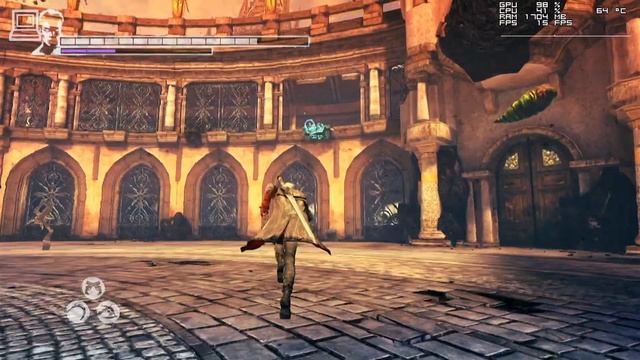 DmC Devil May Cry Gameplay Intel Atom Z3735D + Intel HD Graphics (Windows 10 Tablet) смотреть онлайн