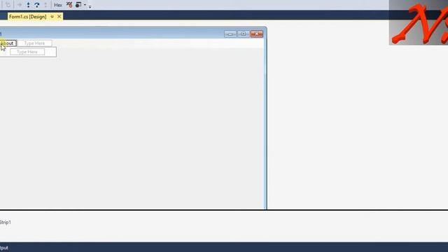 21 C# Winform Using MenuStrip [Hindi] смотреть онлайн