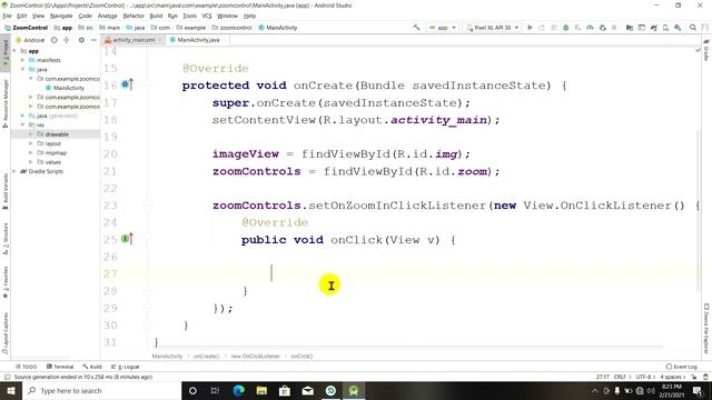 Zoom Control In Android Studio (Class_24) || App Development Bangla Tutorial 2021 смотреть онлайн