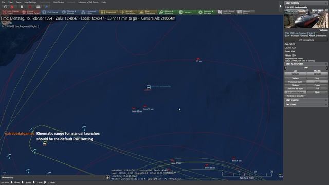 SmartTutorial on Rebuilding/Updating Scenarios & Editor + Practical vs Kinematic Torpedo Ranges CMO смотреть онлайн