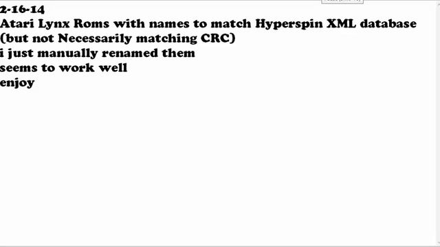 Atari Lynx Roms (download link in comments) смотреть онлайн