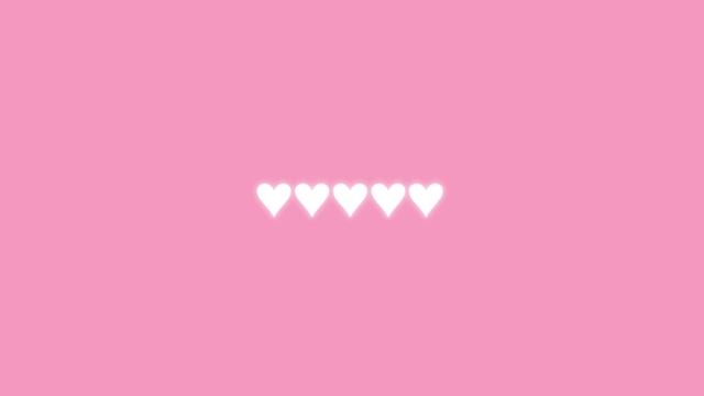 AESTHETIC baby pink loading process for editing | free + cute + background sound смотреть онлайн