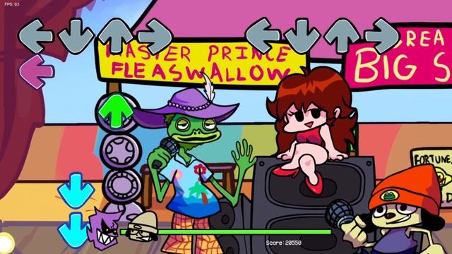 PARAPPA THE RAPPER MOD in FRIDAY NIGHT FUNKIN смотреть онлайн