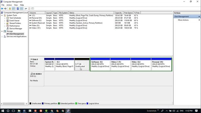 How to Delete Unwanted Hard Drive Partition on Windows 7,8,10 || Review Again смотреть онлайн