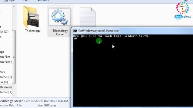 How To Lock Your Folder Without Any Software | Using Batch File смотреть онлайн