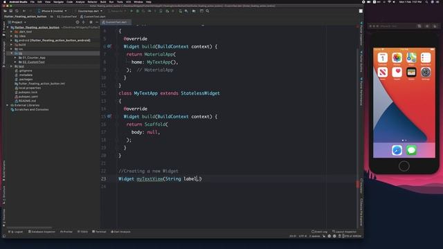 47 Flutter Code reusability and Custom Text Widget смотреть онлайн