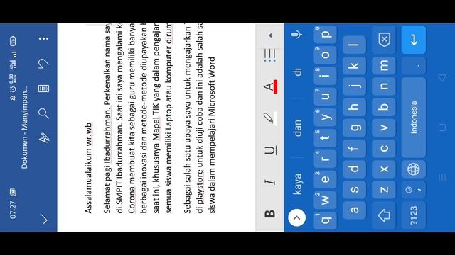 Tutorial Microsoft Word di Android смотреть онлайн