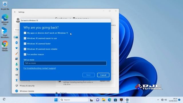 CARA MENGEMBALIKAN WINDOWS 11 Ke Windows 10 Tanpa Install Ulang | Go Back To Windows 10 смотреть онлайн