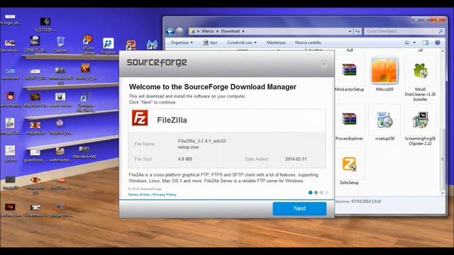 Come usare Filezilla Installazione #1 смотреть онлайн