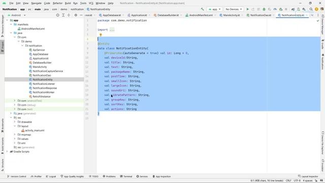 18.Notification listener - Part 3 | Android Development with Kotlin смотреть онлайн