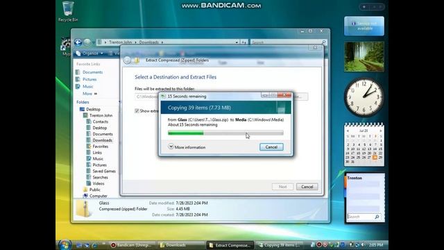 How To Change The Windows Vista Default Sound Scheme To The Glass Sound Scheme! смотреть онлайн