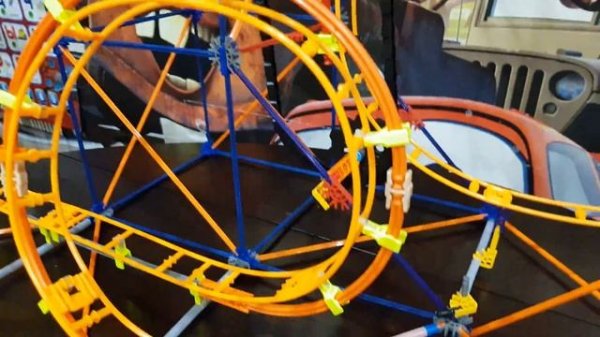 Cars for Kids! K'NEX THRILL RIDES! Fun Toys for Kids Американские ГОРКИ