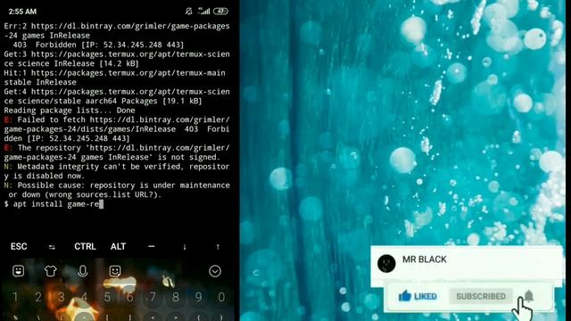 how to solve file work as a root termux /MR BLACK смотреть онлайн