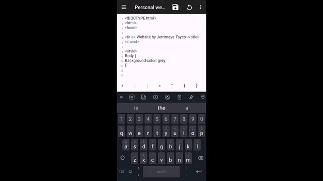 How to Design and Create HTML website using android phone | Web development смотреть онлайн