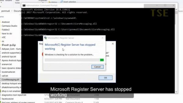 Entry point DllRegisterServer was not found when i register DLL file using Regsvr32