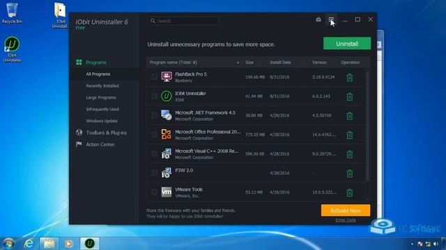 Installing IObit Uninstaller Pro v6.0.2.143 | Powerfully & Quickly Uninstall Programs смотреть онлайн