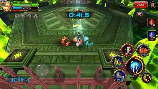 Mystic Wolf Guardian All Awakening Skills Red and Blue (Android) смотреть онлайн