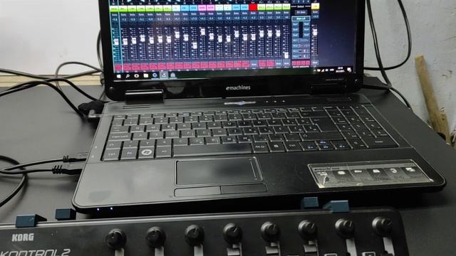Korg Nanokontrol And Behringer X air Setup Tutorial смотреть онлайн