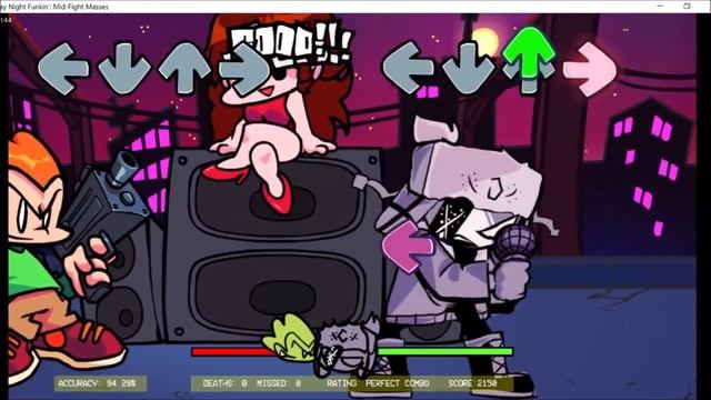 I MADE A MOD (Friday Night Funkin Mid-Fight Masses Fun-Sized Ruv Mod) смотреть онлайн
