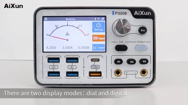 P3208 320W Smart Regulated Power Supply Operation Video смотреть онлайн
