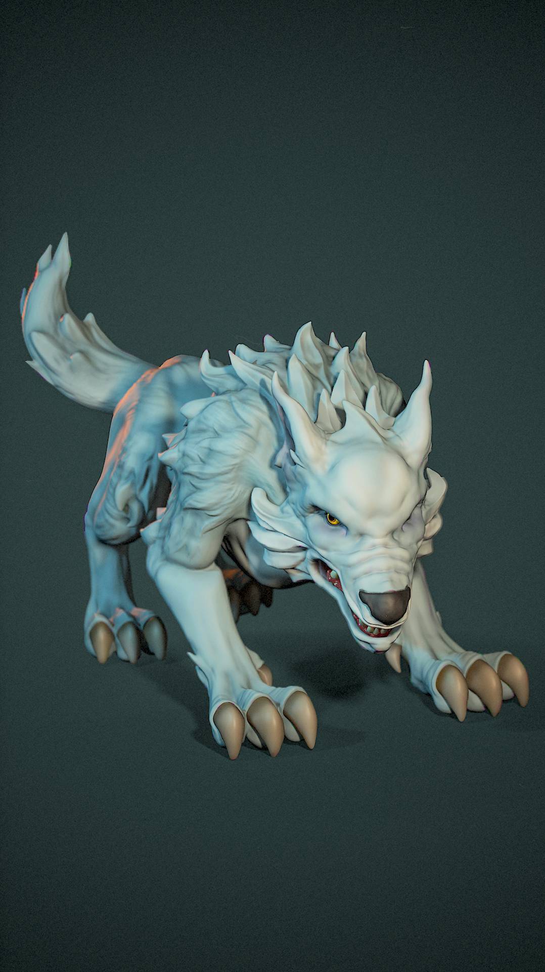 Speed sculpt - Stylized Wolf смотреть онлайн