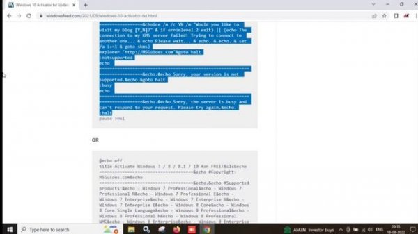 How to activate windows 10 activation txt || Windows 10 activate kaise kare