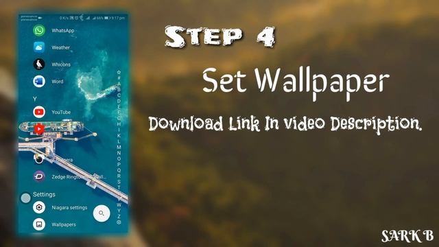 Android Home Screen Setup। Niagara Launcher смотреть онлайн