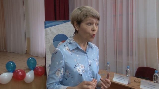 В школе №1 прошел слет Российского движения школьников смотреть онлайн