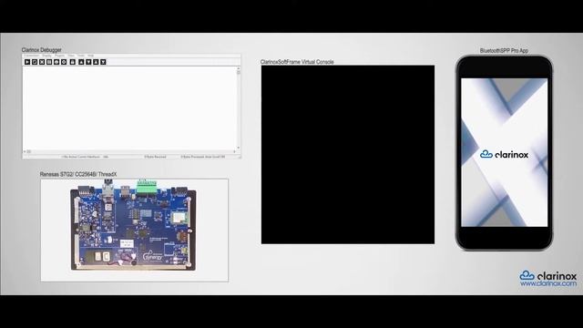 ClarinoxBlue on Renesas S7G2/ CC2564B/ Threadx смотреть онлайн