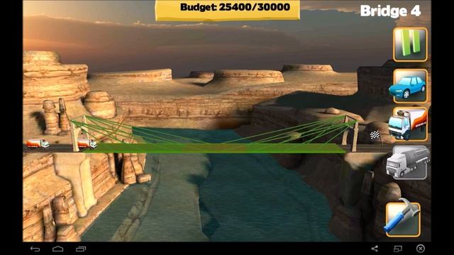 BRIDGE CONSTRUCTOR (Android) смотреть онлайн