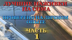 ЛУЧШИЕ насадки и наживки на СОМА! Первая часть!