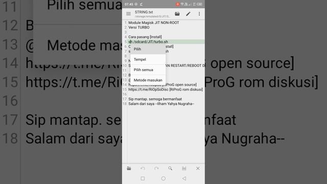 MODULE MAGISK NO ROOT TURBO PERFORM AUTO NAIK❗❗❗ смотреть онлайн