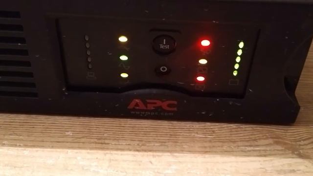 Smart UPS 1500 blinking problem смотреть онлайн
