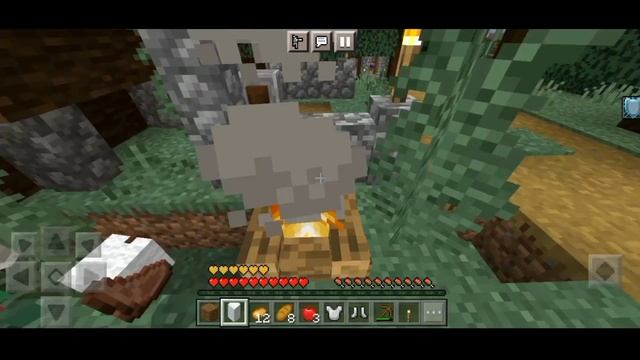 MINECRAFT, BUT THERE ARE CUSTOM APPLES🍎... смотреть онлайн