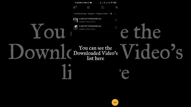 Where can we Find Downloaded Videos from Telegram App in Android smartphones смотреть онлайн