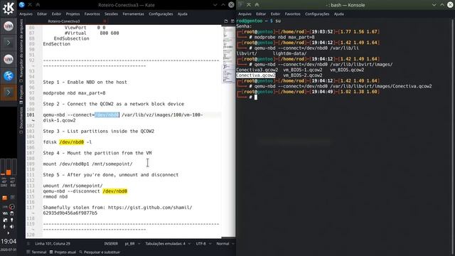 Instalação e configuração do Conectiva Linux 3 em máquina virtual смотреть онлайн