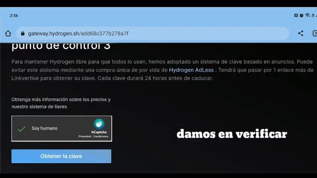 cómo optener la key de Hidrógeno 1.0.2 😀2022 paso apaso смотреть онлайн